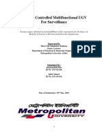 Internet Controlled Multifunctional UGV For Survelliance