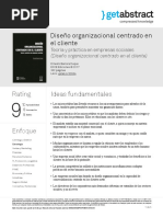 Diseno Organizacional Centrado en El Cliente Barrera Duque Es 32834 PDF