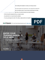 Training Manual PowerPoint Template