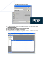 Starting A New Schematic Project
