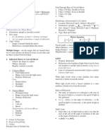 Characteristics of A Plane Mirror