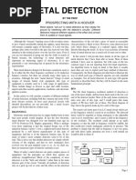 Metal Detection: Prospecting With A Hoover