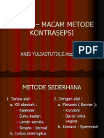 Macam - Macam Metode Kontrasepsi