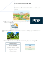 Guías de Trabajo Zonas Naturales de Chile