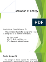 Conservation of Energy