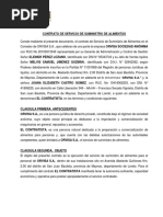 Barrantes Nureña Wilfredo Ysaac - Orvisa (Contrato de Servicio de Suministro de Alimentos - 30.06.2019)