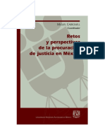 01 Retos y Perspectivas de La Procuración de Justicia en México - Miguel Carbonell PDF