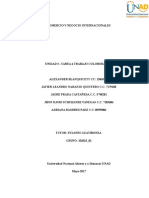 Unidad 3 Tarea 4 Trabajo Colaborativo Comercio Internacional Unad