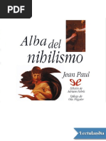 Alba Del Nihilismo - Jean Paul