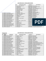 Data Siswa Kelas 1 TA 2019-2020