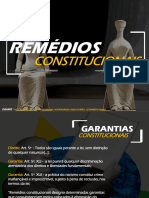 Slide de Remédios Constitucionais