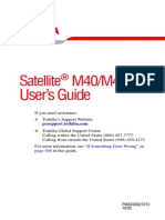 Satellite M40/M45: User's Guide