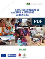 Dossier Politicas SAN Bolivia