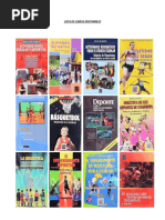 Catalogo de Libros Deportivos