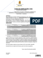 Certificado de Zonificacion y Vias 01