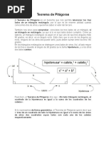 Teorema de Pitágoras