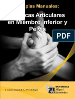 Técnicas Articulares en Miembro Inferior y Pelvis (Terapias Manuales) (Spanish Edition) - Nodrm