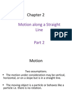 Chapter 2 Motion Part 2