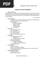 CompTIA Network Study Notes