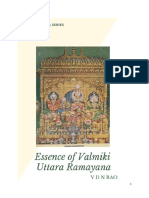 Essence of Valmiki Uttara Ramayana