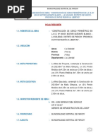 Liquidacion Tecnica y Financiera Obra Por Administracion Directa PDF