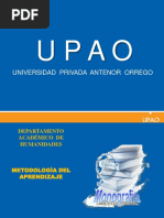 Universidad Privada Antenor Orrego: Ms. Santiago Artidoro Castillo Mostacero Filosofía y Ciencias Sociales