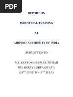 Aai Training Report