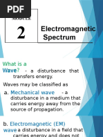 Unit 2: Electromagnetic Spectrum