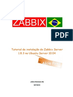 Tutorial de Instalacao Do Zabbix 1-8-3