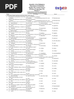 Science 10 - Q3 - Summative Test