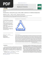 Biophysical Chemistry: Madeline A. Shea, John J. Correia, Michael D. Brenowitz