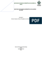 Informe Calcular Ahorro Energético RETIQ SENA