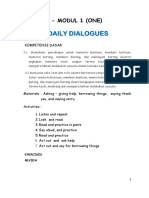 Modul 1 B Inggris Kelas 4 - KD 3.1 - 4.1 PDF