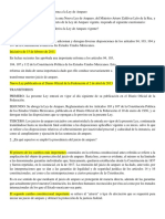 La Reforma A La Ley de Amparo