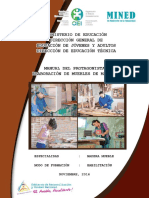 Manual Elaboración de Muebles de Madera MINED Nicaragua