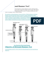 Rebound Hammer Test