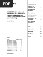 DRV Simodrive 611U Function Manual