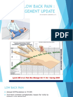 Low Back Pain: Management Update: DR Dewanta Sembiring, Sps