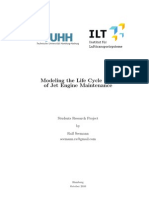 Modeling The Life Cycle Cost of Jet Engine Maintenance