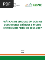 Práticas de Linguagem Com Os Descritores Muito Críticos - LP - Ceará - Material Muito Bom - PDF Versão 1