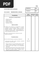 P O Remuneraciones Al Personal Programa de Auditoria PDF