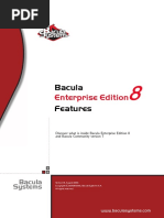 Bacula Enterprise v8 Mainfeatures