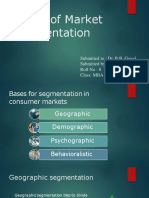 Types of Segmentation