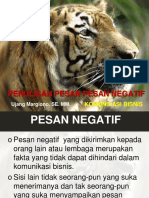 Pertemuan 6 Kombis - Penulisan Pesan Pesan Negatif