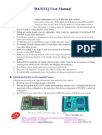 DA32UQ User Manual: Features