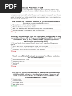 General Science Sample Test