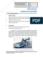 Modul Praktikum Sediment Transport Channel