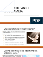 El Espíritu Santo en La Familia