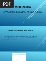 Operation and Control of Wind Energy