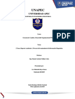 2 Tarea. Reporte Académico 1. Proceso de Levantamiento de Información Diagnóstica Tama